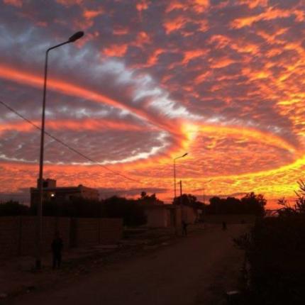 Τα "μαγικά" σύννεφα που μαγνήτισαν όλα τα βλέμματα (βίντεο)