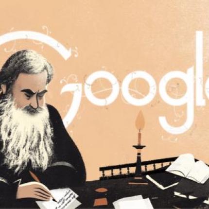Ο Λέων Τολστόι στο Doodle της Google