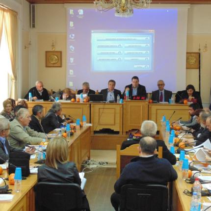 Απολογισμός πεπραγμένων σήμερα στο Περιφερειακό Συμβούλιο