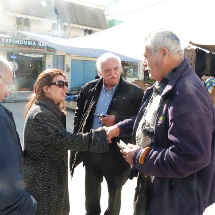 Η Ελένη Γρηγοράκη "οργώνει" τη Μεσαρά