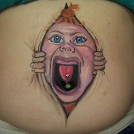 'Ολη η φαντασία πάνω στην κοιλιά μιας εγκύου! (φωτογραφίες)