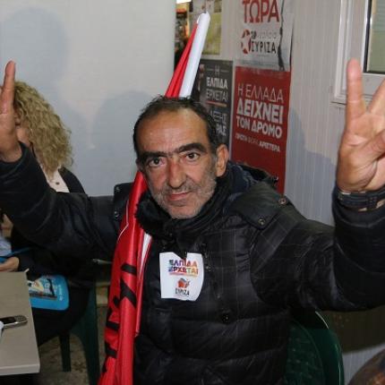 Το κλίμα στα εκλογικά κέντρα των κομμάτων στο Ηράκλειο (φωτορεπορτάζ)