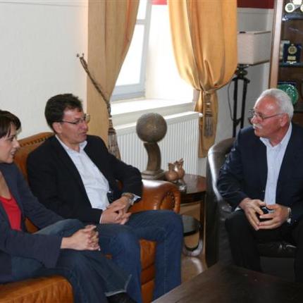 Συνάντηση Βουλγαράκη με υποψηφίους της "Ελιάς"