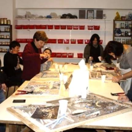 Μαθήματα εικαστικού και εκκλησιαστικού ψηφιδωτού στο Ρέθυμνο