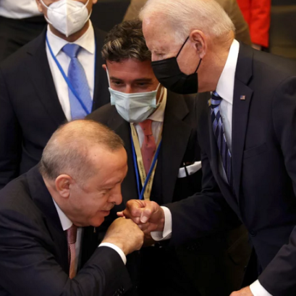 ερντογαν - μπάιντεν