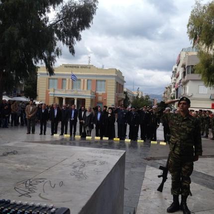 Ο εορτασμός της Εθνικής Αντίστασης στο Ηράκλειο