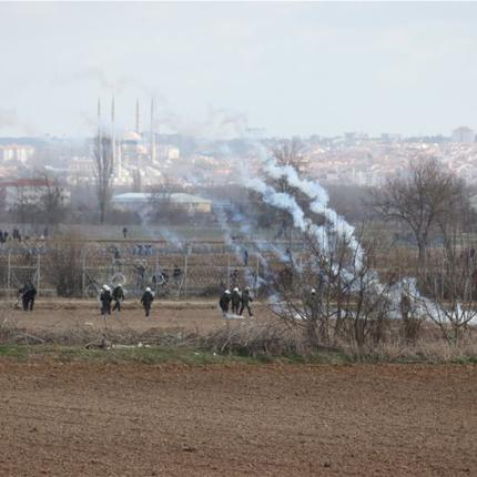 Έβρος χημικά μετανάστες