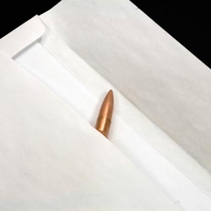 Φάκελος με τρεις σφαίρες απεστάλη στην εισαγγελία του Αρείου Πάγου