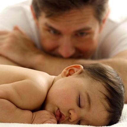 μωρό πατέρας