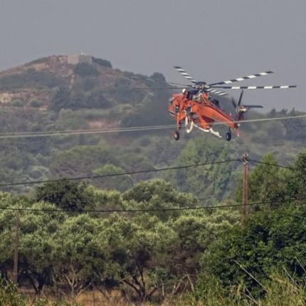 φωτιά αεροσκάφος