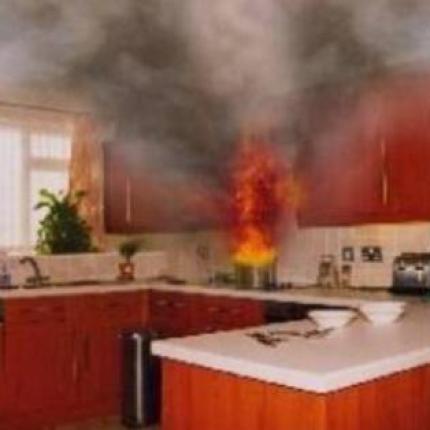 Πυρκαγιά σε κουζίνα σπιτιού -Σπεύδει η Πυροσβεστική