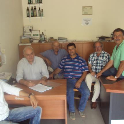 Υπογραφή Σύμβασης για το Αρδευτικό Εμπάρου 
