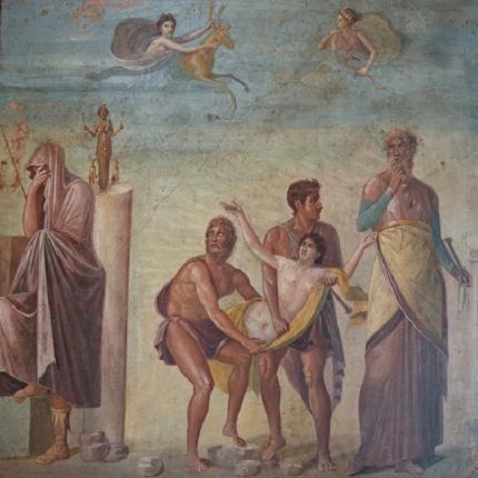 Η Αγία Ιφιγένεια του Πόντου στον Παράδεισο