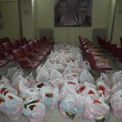 Διανομή τροφίμων από το ΕΚΗ - Συγκινητική η ανταπόκριση των Ηρακλειωτών