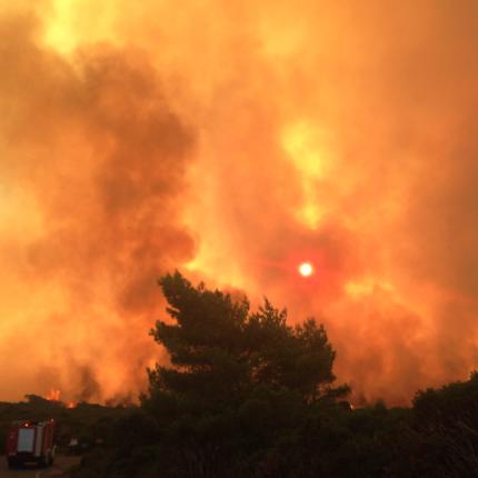 κυθηρα φωτια