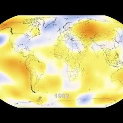 NASA: Ένα βίντεο για την υπερθέρμανση του πλανήτη