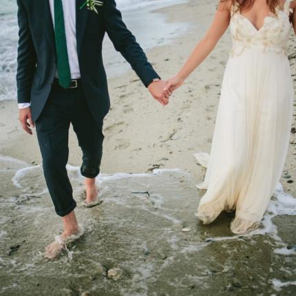 γάμος παραλία