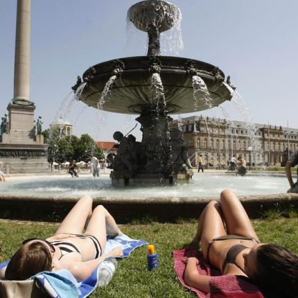 γερμανία καύσωνας