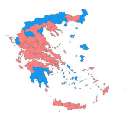 Που έλαβαν τα κόμματα τα μεγαλύτερα και τα μικρότερα ποσοστά 