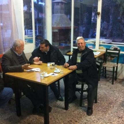 Σε χωριά του Μαλεβιζίου ο Γιώργος Ματαλλιωτάκης 