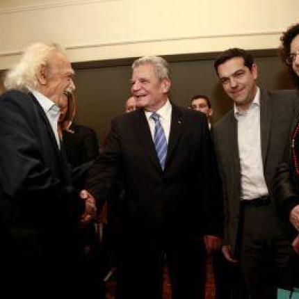 Η "παρατήρηση" του Μανώλη Γλέζου στον Γερμανό πρόεδρο