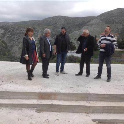 Αυτοψία στον χώρο τοποθέτησης του ανδριάντα του τελευταίου Χαΐνη