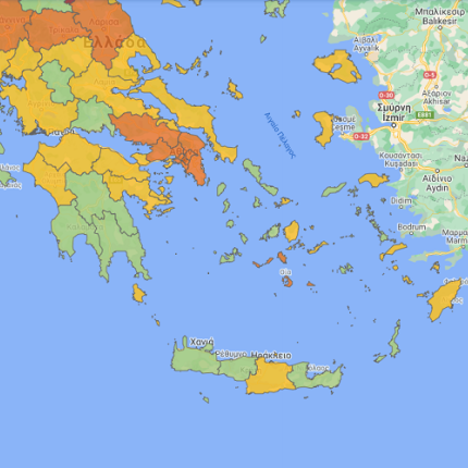 χάρτης ΕΟΔΥ