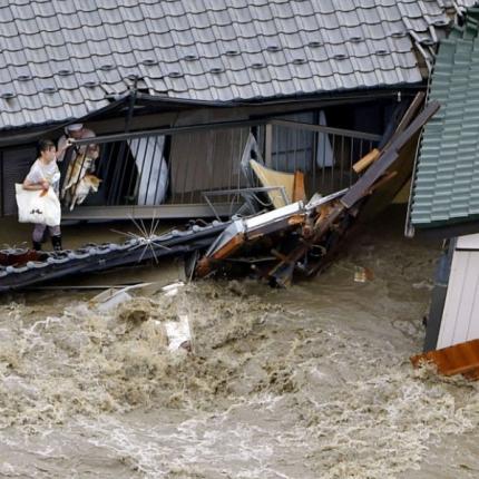 ιαπωνία πλημμύρες