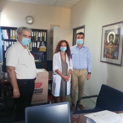 δωρεά μασκών