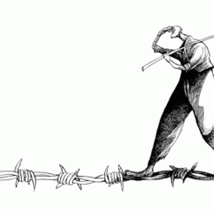 Στον 'Αγνωστο Μετανάστη: Ένα πρωτότυπο "μνημείο" σε τοίχο του Ηρακλείου