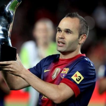 Μέχρι το 2018,στη Μπαρτσελόνα ,ο Ινιέστα 