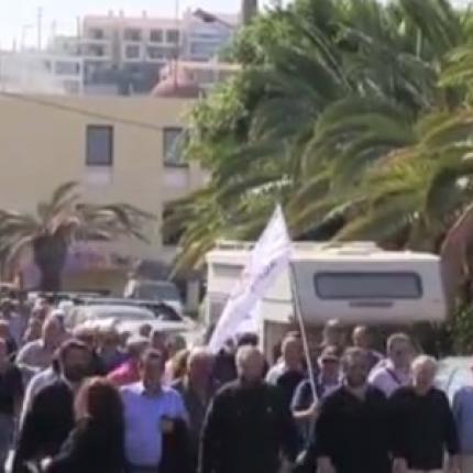 Εκατοντάδες Ρεθυμνιώτες φώναξαν "όχι" στις ΒΑΠΕ