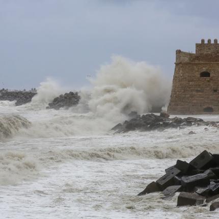 Στο έλεος της κακοκαιρίας το Φρούριο του Κούλε