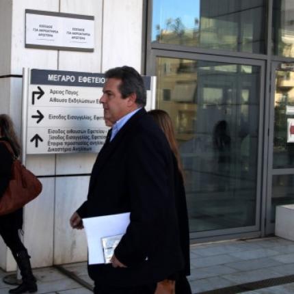 Στην Εισαγγελία Πρωτοδικών για την υπόθεση των CDS o Π.Καμμένος