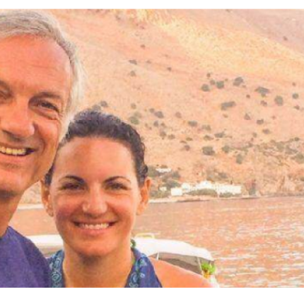 Στα Σφακιά μετά του συζύγου, η 'Ολγα Κεφαλογιάννη