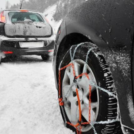 Με αλυσίδες η κυκλοφορία των οχημάτων στην Πελοπόννησο