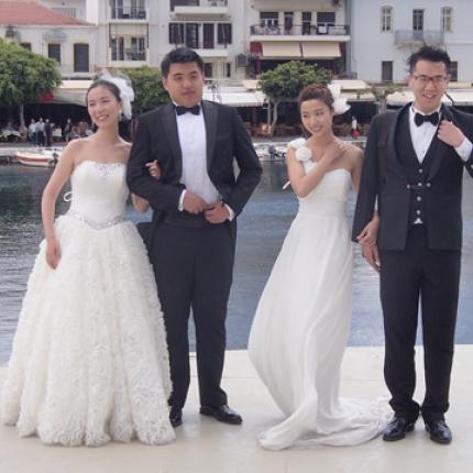 Στον Άγιο Νικόλαο τα νιόπαντρα ζευγάρια από την Κίνα