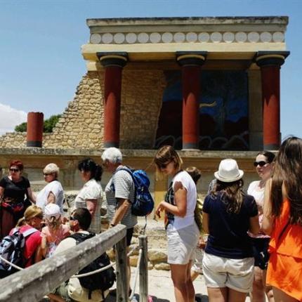 κνωσός τουρίστες