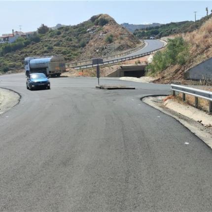 Ο κόμβος της Αγίας Πελαγίας είναι πλέον ανοικτός και σε χρήση