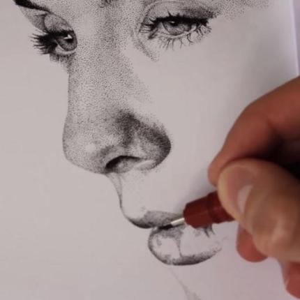 κουκίδες σκίτσο