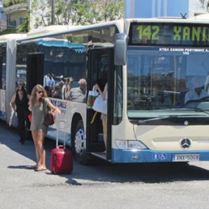 "Εξυπνες" στάσεις λεωφορείων στα ΚΤΕΛ Χανίων