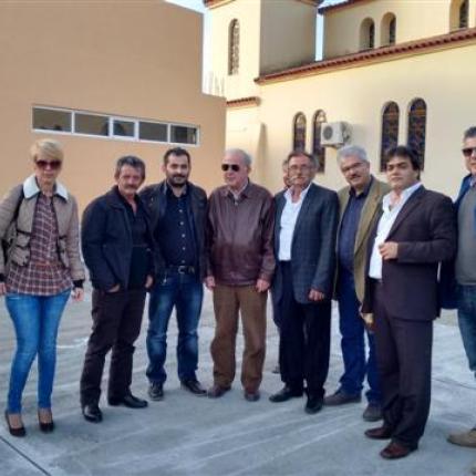 Β. Λαμπρινός: "Είμαστε κοντά στους κατοίκους της υπαίθρου" 