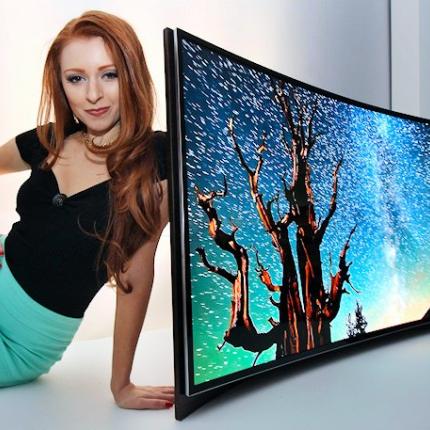 Οι τηλεοράσεις με κυρτές οθόνες κυκλοφορούν από Σεπτέμβριο