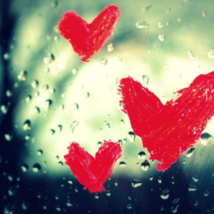 καρδια-βροχή