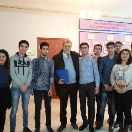 Επαφές Ν. Μαριά στο Αζερμπαϊτζάν 