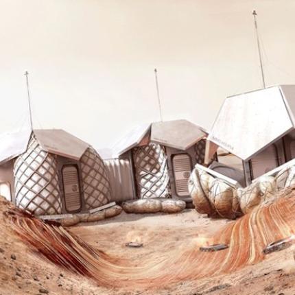 πλανητης αρης,σπιτια