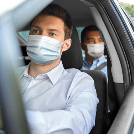 μάσκα - αυτοκίνητο