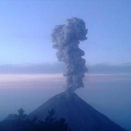 Έντονη δραστηριότητα του ηφαισίου Κολίμα στο Μεξικό