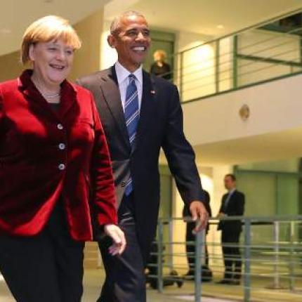 μέρκελ ομπάμα