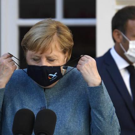 μέρκελ μακρόν